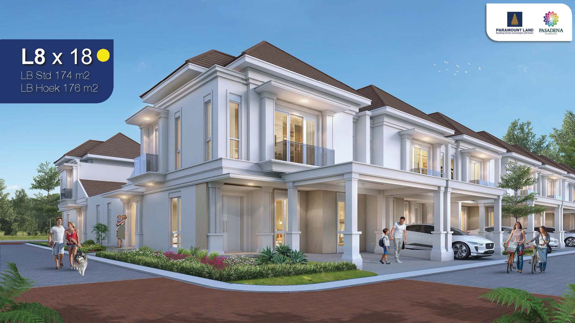 Cluster PASADENA Residence Termewah di Gading Serpong | Paramount Land